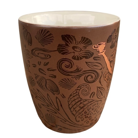 Starbucks Coffee 2011 Brown Copper Split Tail Siren Mermaid Anniversary Mug 12oz - Picture 4 of 10